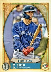2021 Topps Gypsy Queen Base Set Cavan Biggio #104 card