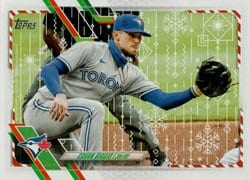 2021 Topps Holiday Base Set Cavan Biggio #HW143 card
