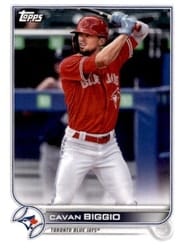 2022 Topps Mini Base Set Cavan Biggio #591 card