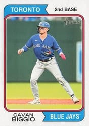 2023 Topps Heritage Base Set Cavan Biggio #349 card