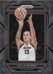 2023 Panini Prizm WNBA Base Set Cayla George #58 card