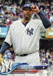 2018 Topps Base Set CC Sabathia #236 card