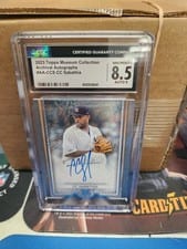 2023 Topps Museum Collection Archival Autographs CC Sabathia #AA-CCS card