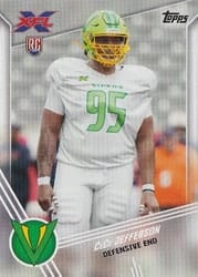 2020 Topps XFL Base Set CeCe Jefferson #102 card