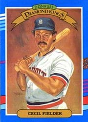 1991 Donruss Base Set Cecil Fielder #3 card