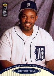 1996 Collector's Choice Base Set Cecil Fielder #103 card