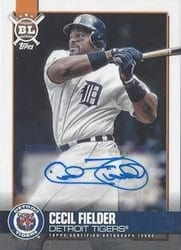 2021 Topps Big League Big League Autographs Cecil Fielder #BLA-CE card