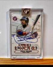 2022 Topps Pristine Pure Power Autographs Cecil Fielder #PPA-CF card