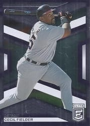 2023 Panini Chronicles Elite Cecil Fielder #37 card