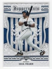 2024 Panini Crusade Juggernauts Cecil Fielder #22 card