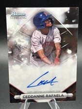 2023 Bowman Sterling Prospect Autographs Ceddanne Rafaela #PA-CR card