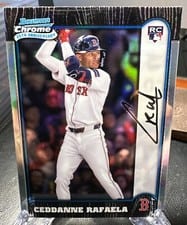 2024 Bowman Chrome 1999 Bowman Chrome 25th Anniversary Ceddanne Rafaela #BC25-12 card