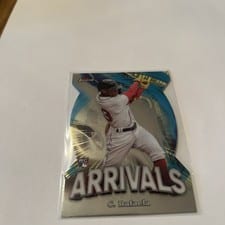 2024 Finest Arrivals Ceddanne Rafaela #A-9 card
