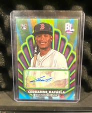 2024 Topps Big League Opening Act Autographs Ceddanne Rafaela #OAA-CR card