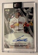 2024 Topps Chrome Black Super Futures Autographs Ceddanne Rafaela #SFA-CR card