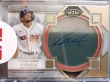 2024 Topps Tier One Clear One Autographs Ceddanne Rafaela #C1A-CR card