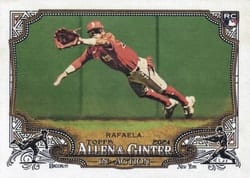 2024 Topps Allen & Ginter In Action Variations Ceddanne Rafaela (Boston Red Sox) #IA-15 card