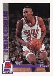 1992-93 Hoops Base Set Cedric Ceballos #178 card