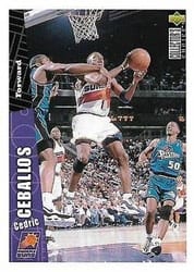 1996-97 Collector's Choice Base Set Cedric Ceballos #425 card