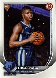 2025-26 Bowman Base Set Cedric Coward #11 card