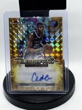 2025-26 Finest Electrifying Signatures Cedric Coward #ESG-CC card