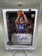 2025-26 Topps Flagship Real One Rookie Autographs Cedric Coward #TFRR-CC card