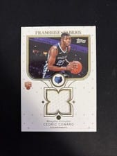 2025-26 Topps Franchise Fabrics Cedric Coward #FF-CC card