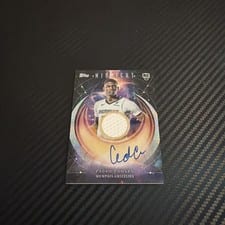 2025-26 Topps Midnight Rookie Jersey Autographs Cedric Coward #RJA-CC card