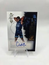 2025-26 Topps Signature Class Rookie Class Autographs Cedric Coward #RCA-CC card