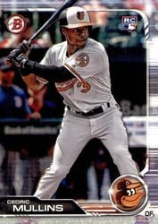 2019 Bowman Base Set Cedric Mullins #4 card