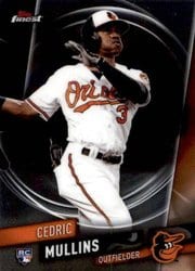 2019 Finest Base Set Cedric Mullins #73 card