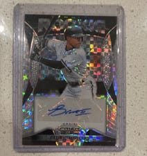 2019 Panini Prizm Rookie Autographs Cedric Mullins #RA-CM card
