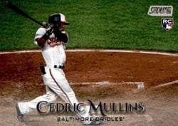 2019 Stadium Club Base Set Cedric Mullins #14 card