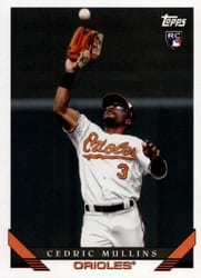 2019 Topps Archives Base Set Cedric Mullins #290 card