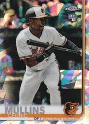 2019 Topps Chrome Sapphire Edition Base Set Cedric Mullins #318 card