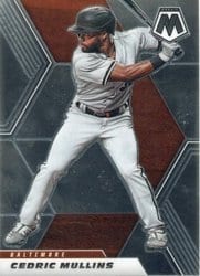 2021 Panini Mosaic Base Set Cedric Mullins #190 card