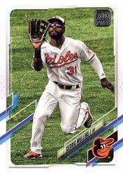 2021 Topps Base Set Cedric Mullins #487 card