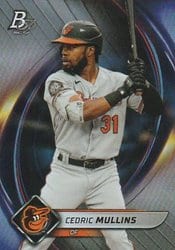 2022 Bowman Platinum Base Set Cedric Mullins #96 card