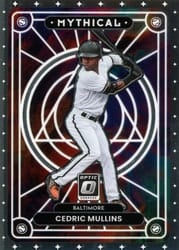 2022 Donruss Optic Mythical Cedric Mullins #MTH-11 card