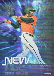 2022 Panini Capstone New Age Cedric Mullins #NA-13 card