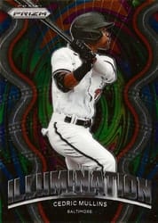 2022 Panini Prizm Illumination Cedric Mullins #IL-9 card