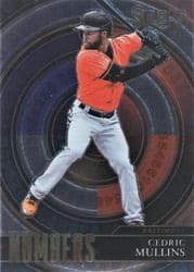 2022 Panini Select Numbers Cedric Mullins #SN12 card