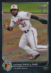 2022 Topps Chrome Ben Baller Edition Base Set Cedric Mullins #120 card
