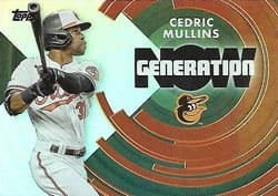 2022 Topps Generation Now Cedric Mullins #GN-57 card