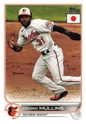 2022 Topps Japan Edition Base Set Cedric Mullins #138 card