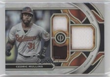 2023 Topps Tribute Triple Relics Cedric Mullins #TR-CM card