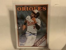 2023 Topps Update 1988 Topps Baseball Autographs Cedric Mullins #88BA-CM card