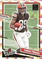 2023 Donruss The Rookies Cedric Tillman #24 card