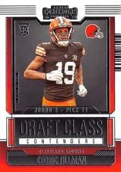 2023 Panini Contenders Draft Class Contenders Cedric Tillman #4 card