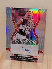 2024 Panini Prizm Significant Signatures Cedric Tillman #SS-CTN card